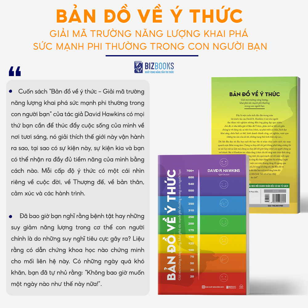 Sách Bản Đồ Về Ý Thức - Giải Mã Trường Năng Lượng Khai Phá Sức Mạnh Phi Thường Trong Con Người Bạn