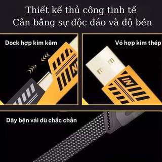 Dây Cáp Sạc Nhanh 4 Trong 1 65W Cho Android Usb Type C, Cáp Sạc Đa Cổng Nhiều Dây Sạc Usb 88490