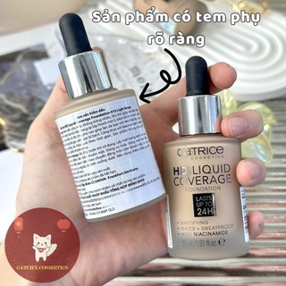 [CATRICE] Kem Nền CATRICE Dạng Lỏng Kiềm Dầu HD Liquid Coverage Foundation
