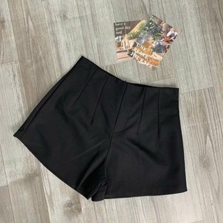 Quần Sooc Vải Nữ Cạp Chìm Ống Vừa Thời Trang