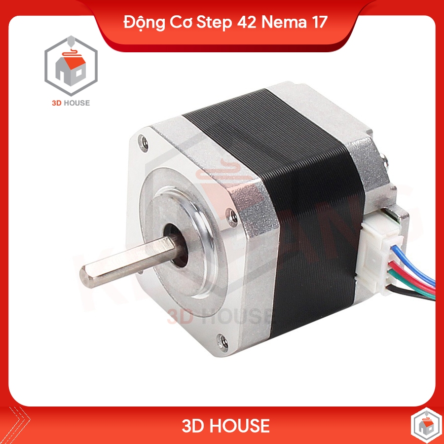 Động Cơ Bước - Step Nema 17 Size 42 Hàng Mới và Hàng Tháo Máy | Shopee ...