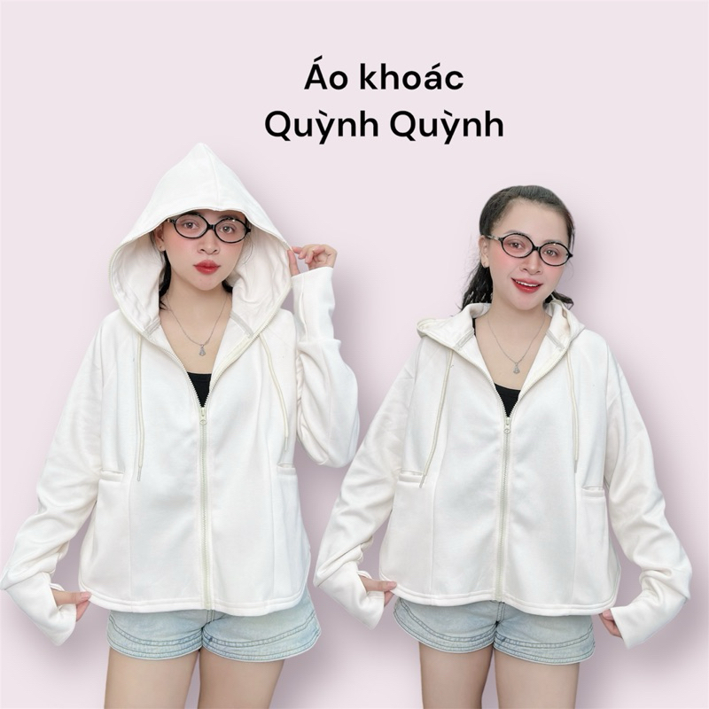 Áo khoác nữ form xoè, Vải cotton pc mềm mát, chống nắng - X3