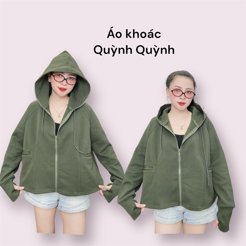 Áo khoác nữ form xoè, Vải cotton pc mềm mát, chống nắng - X3