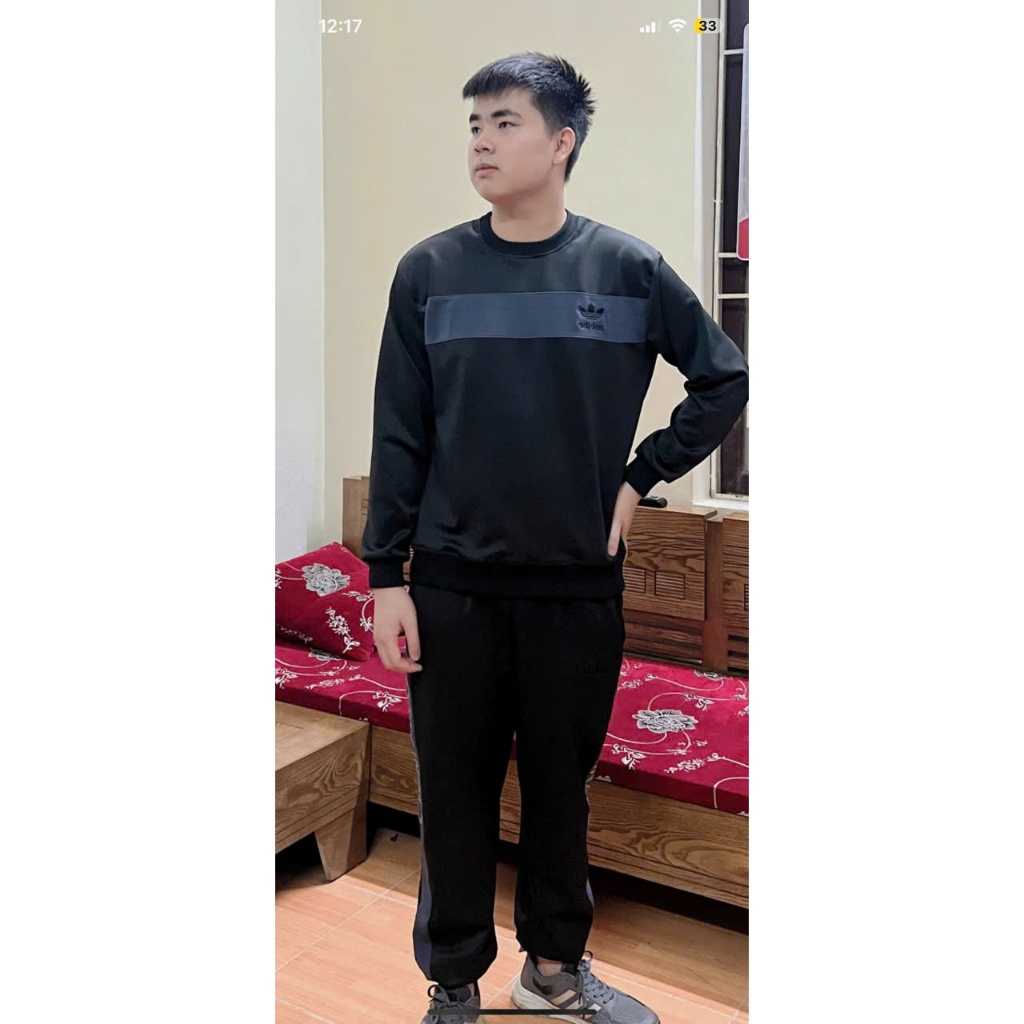 (38-83) Bộ quần áo thu đông Thời Trang Nam, Đồ Bộ Nỉ Dày Dặn Hàng Cao Câp