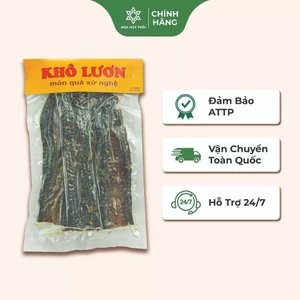 Khô Lươn Sấy Cay 200Gr - Mồi Nhậu - Hoa Mặt Trời Farm