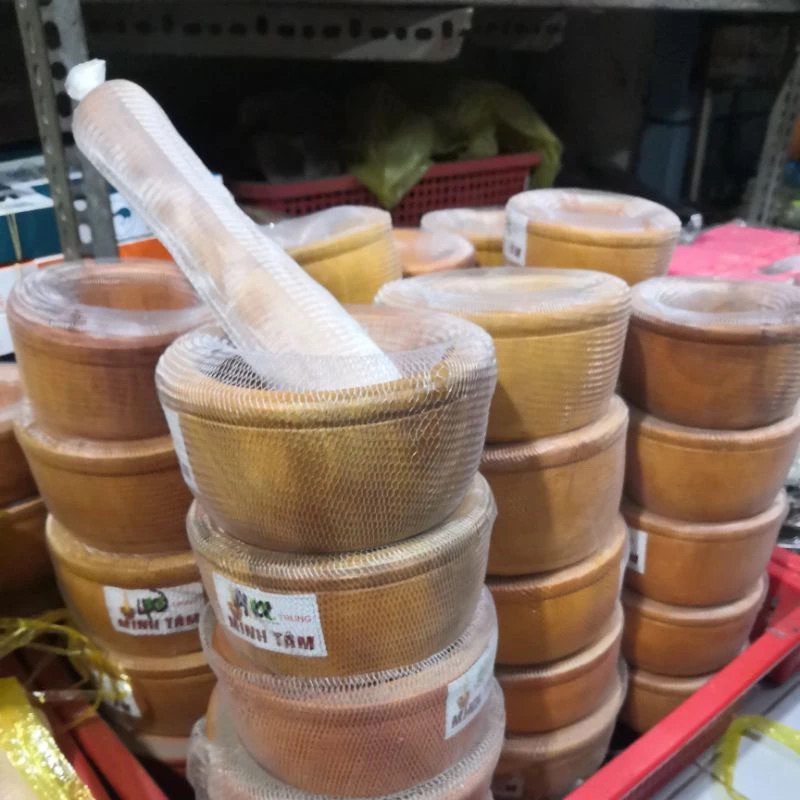 Bộ Cối chày Gỗ