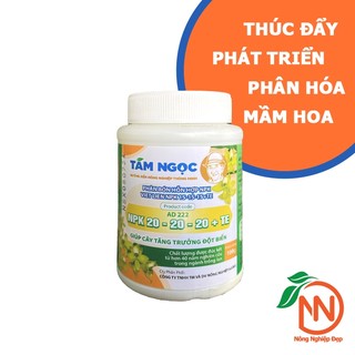 NPK 20-20-20 Tám Ngọc 100g - GIúp Cây Tăng Trưởng, Xanh Lá, Thân To, Nhiều Bông, Hoa Đẹp