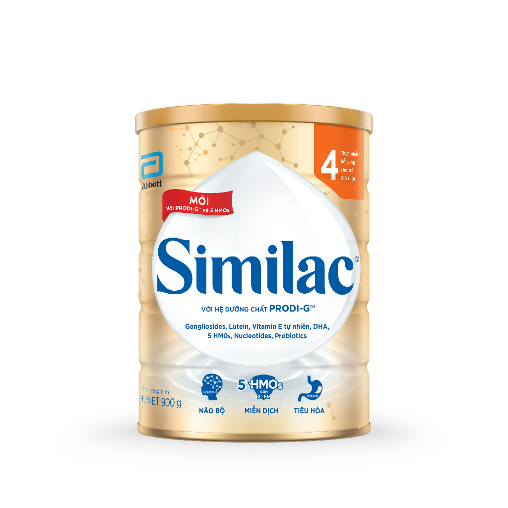 Ảnh Sữa bột Similac 4 900g/lon Dinh Dưỡng 5G Mới 1