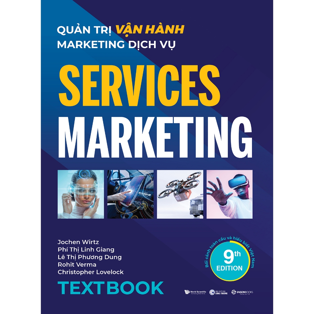 Sách - Bộ 2 Quyển Textbook Service Marketing