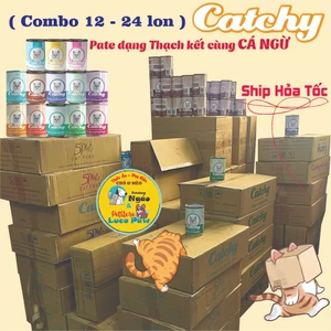 Pate Catchy [12 - 24 Lon] [ 400g ] dành cho mèo con và mèo trưởng thành