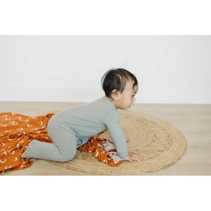 [MD143] 0-3M O.L.D Body sleep suit dài tay liền tất  xuất xịn cho bé yêu