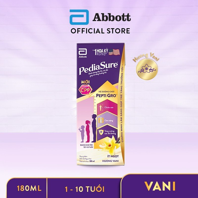 Ảnh Thùng 48 Hộp Sữa nước Pediasure Vani 180ml/hộp 4