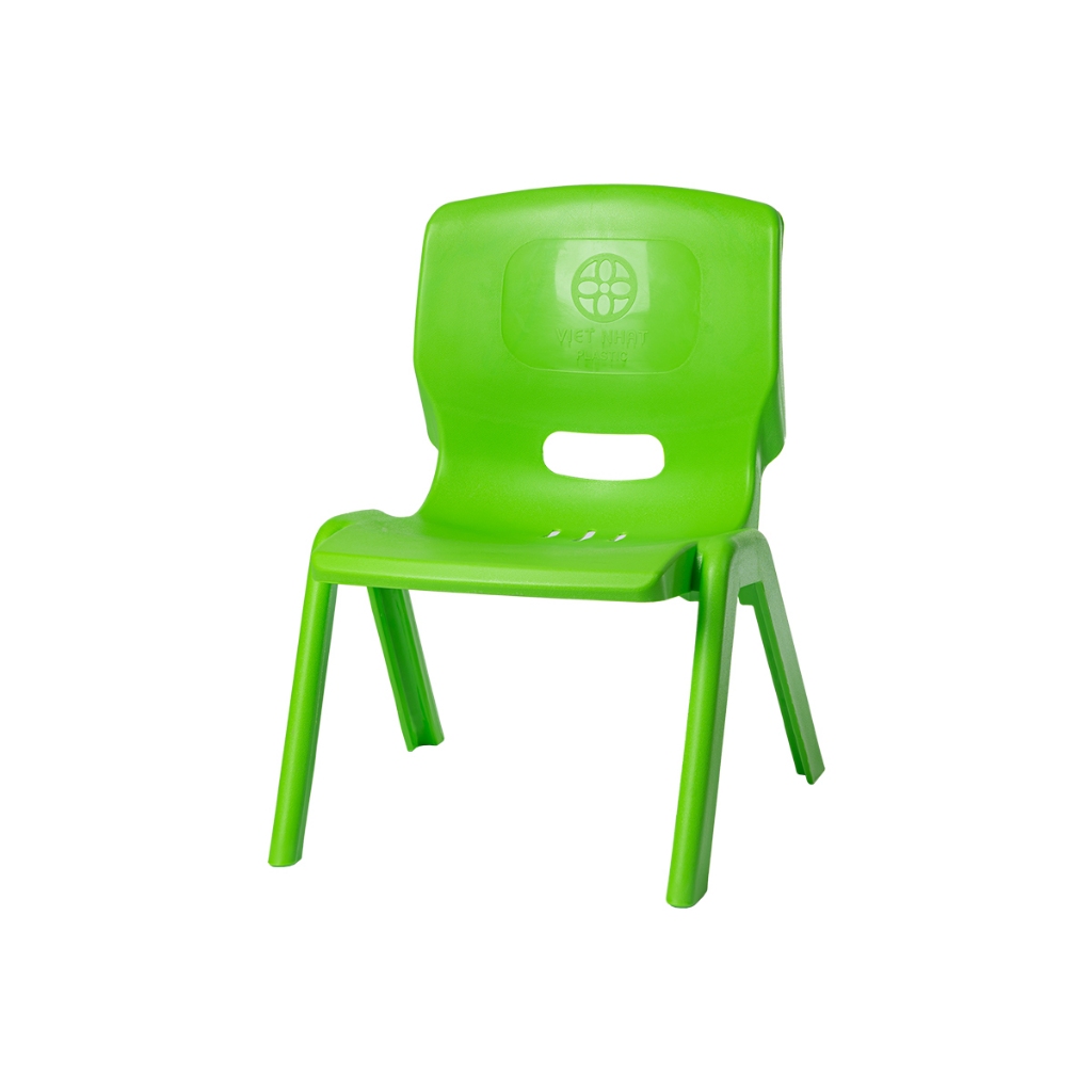 Ghế Tựa Mẫu Giáo Bền Đẹp Kích thước: Dài 28 x Rộng 30.5 x Cao 44.5 cm Việt Nhật