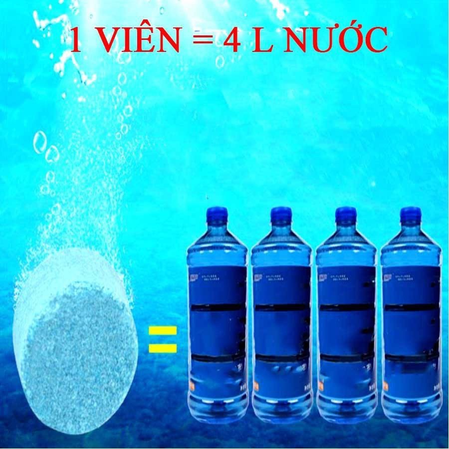 VIÊN SỦI RỬA KÍNH Ô TÔ - COMBO 10 VIÊN GIÚP TẨY SẠCH KÍNH LÁI