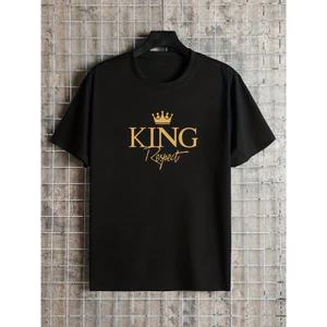 Áo Phông Nam KING vị Vua đích thực , Áo thun Nam Nữ hottrend