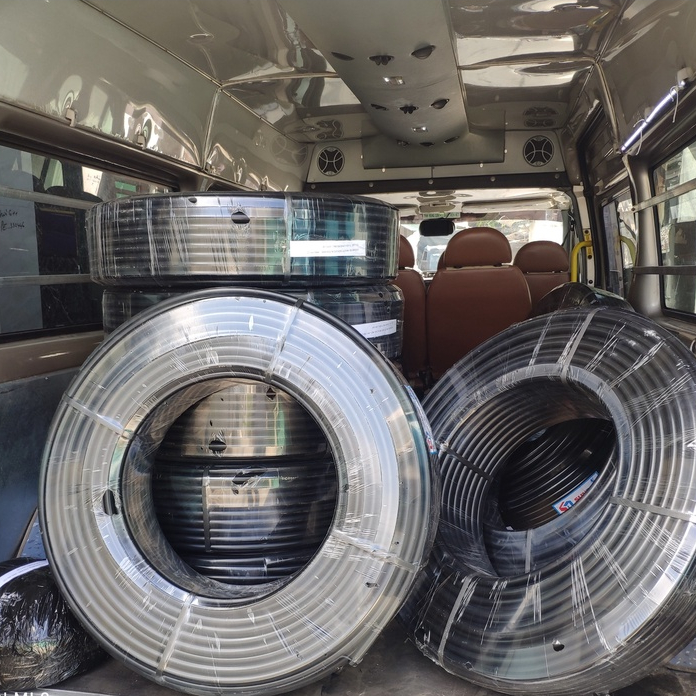 10m Ống tưới cây LDPE 20mm nhựa nguyên sinh loại tốt - Sử dụng trong hệ thống tưới phun sương, tưới nhỏ giọt