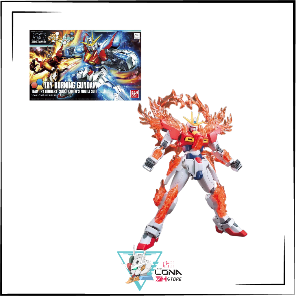 Mô hình lắp ráp gundam HGBF Try Burning | Shopee Việt Nam