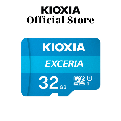Thẻ nhớ MicroSD KIOXIA 128Gb / 64Gb /32Gb CL10 U1 đọc 100mb/s Exceria / Exceria G2 - Bảo hành 5 Năm