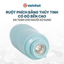 Phích giữ nhiệt cầm tay, Bình đựng cà phê, Bình đựng sữa 450ml Chính Hãng Việt Nhật (mã 3980)
