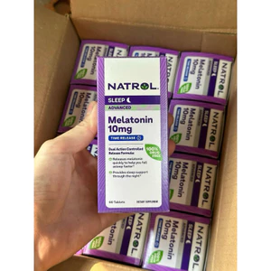 Viên Uống Hỗ Trợ Giấc Ngủ Natrol Melatonin Advanced Sleep 10mg (60 Viên/Lọ)