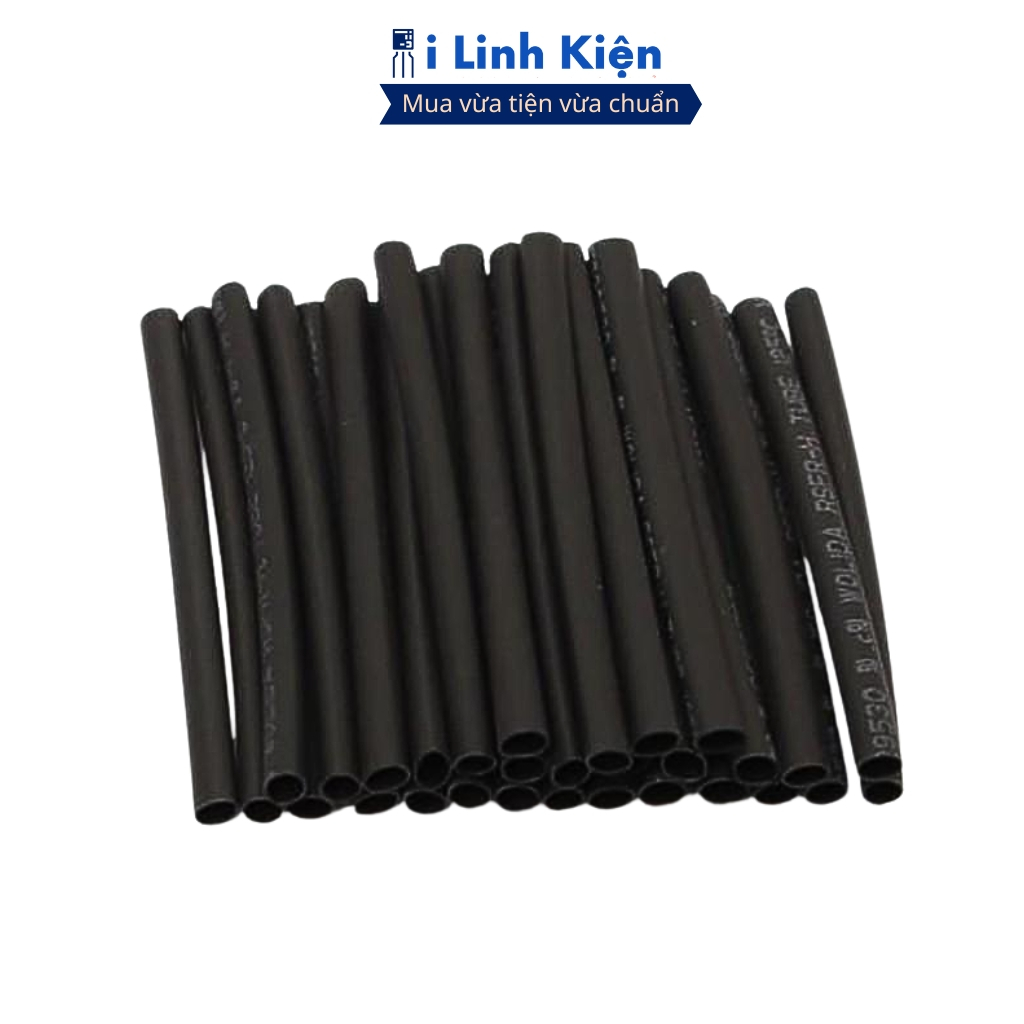 Gen co nhiệt , ống cách điện màu đen phi bọc pin 12mm-50mm chính hãng ILinhkien