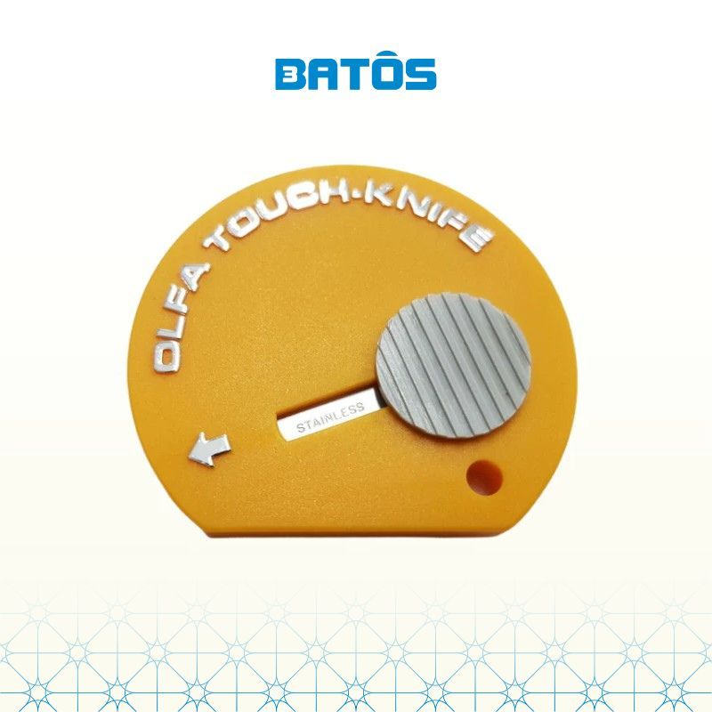 Dao rọc giấy OLFA TK-4/32, có thể gắn móc khóa, lưỡi thép không rỉ, sản xuất Nhật Bản.