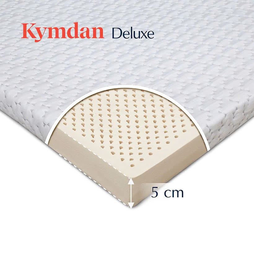 Ảnh Nệm cao su thiên nhiên Kymdan Deluxe độ dày 5 / 7,5 cm 1