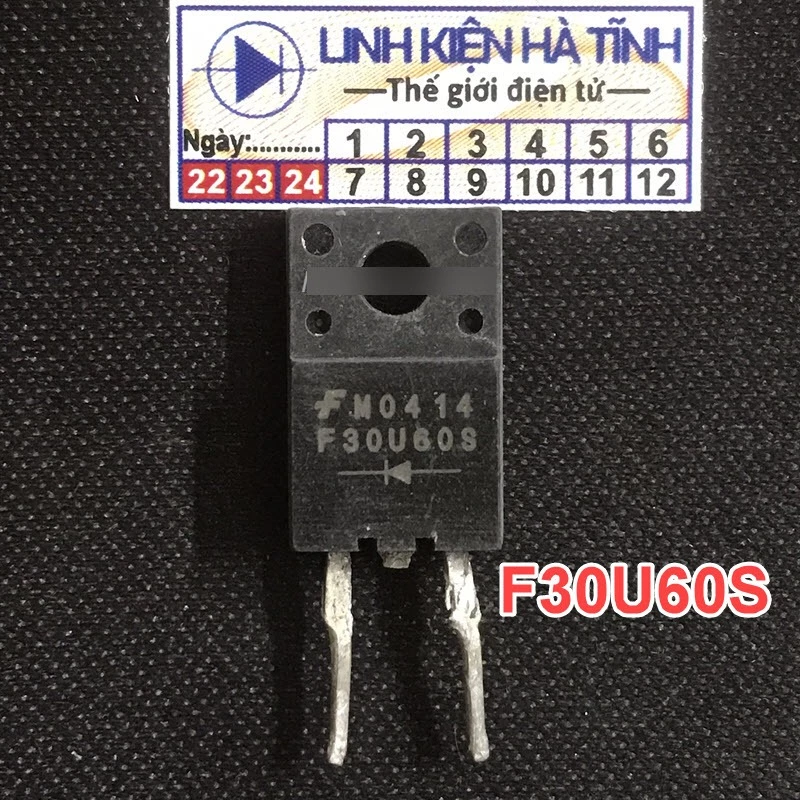 Đi ốt F30U60ST F30U60S 30A 600V tháo máy-AF27