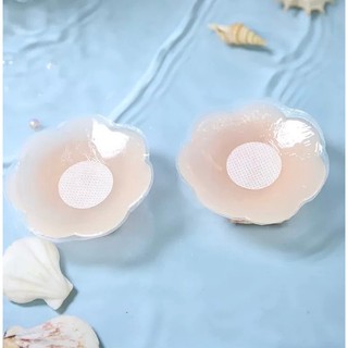 Cặp (Hộp 2 Miếng ) Dán Nhũ Hoa Silicon Lippi Hộp Đỏ Siêu Bám Dính Tái Sử Dụng
