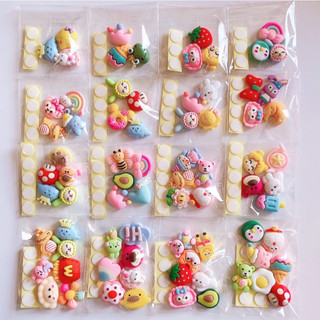 (Tặng ngẫu nhiên) Sticker 3D nổi trang trí sổ sách, bình nước, điện thoại chống thấm nước