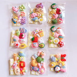 (Tặng ngẫu nhiên) Sticker 3D nổi trang trí sổ sách, bình nước, điện thoại chống thấm nước