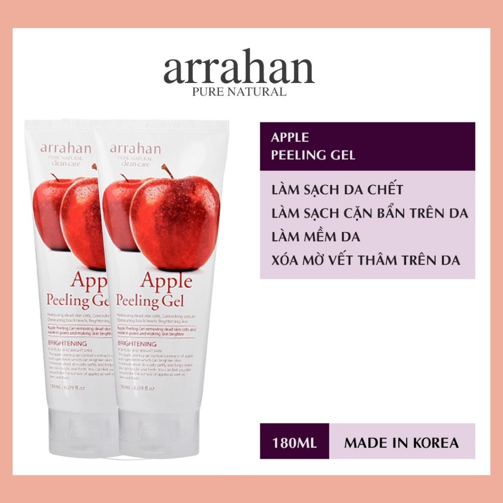 Ưu điểm Gel Tẩy Da Chết Arrahan