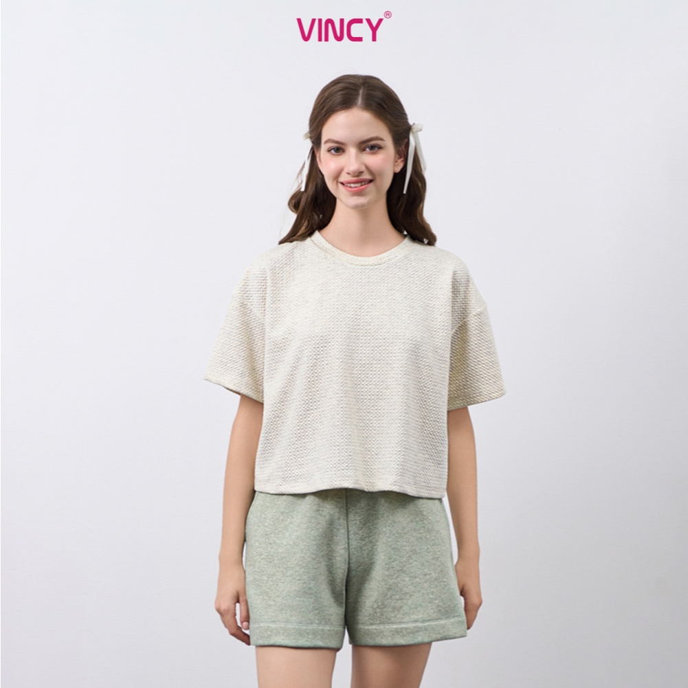 Ảnh Bộ phối quần short nỉ và áo thun cotton cho mùa Giáng Sinh BST030W41 2