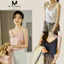 Áo 2 dây cao cấp, áo vải lụa latin cao cấp mặc kèm blazer, chất vải mềm mịn, không nhăn - MT CLASSIC