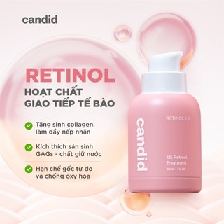 Tinh Chất Retinol Candid Chống Lão Hóa Candid 0.5% Retinol/ 1% Retinol 30ml