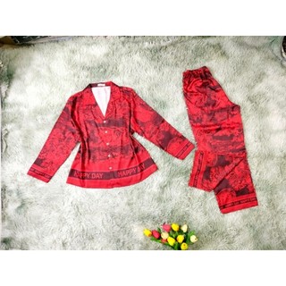 Đồ Bộ Pijama Lụa Latin Tơ Tằm Big size  60-75 kg Có Nhiều Màu Dành Cho Nữ Mặc Bốn Mùa