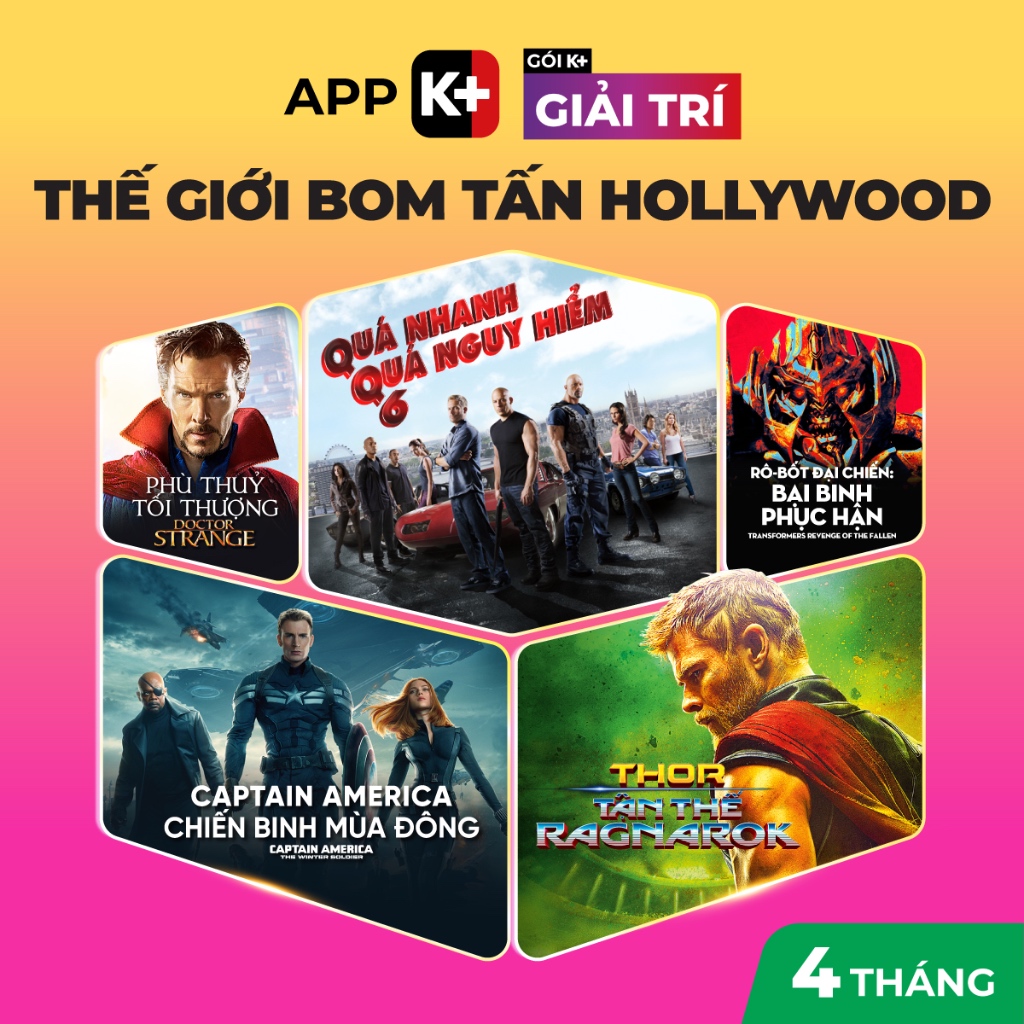 App K+ Gói Giải Trí - Thời hạn 04 tháng (tặng thêm 02 tháng) | Shopee ...