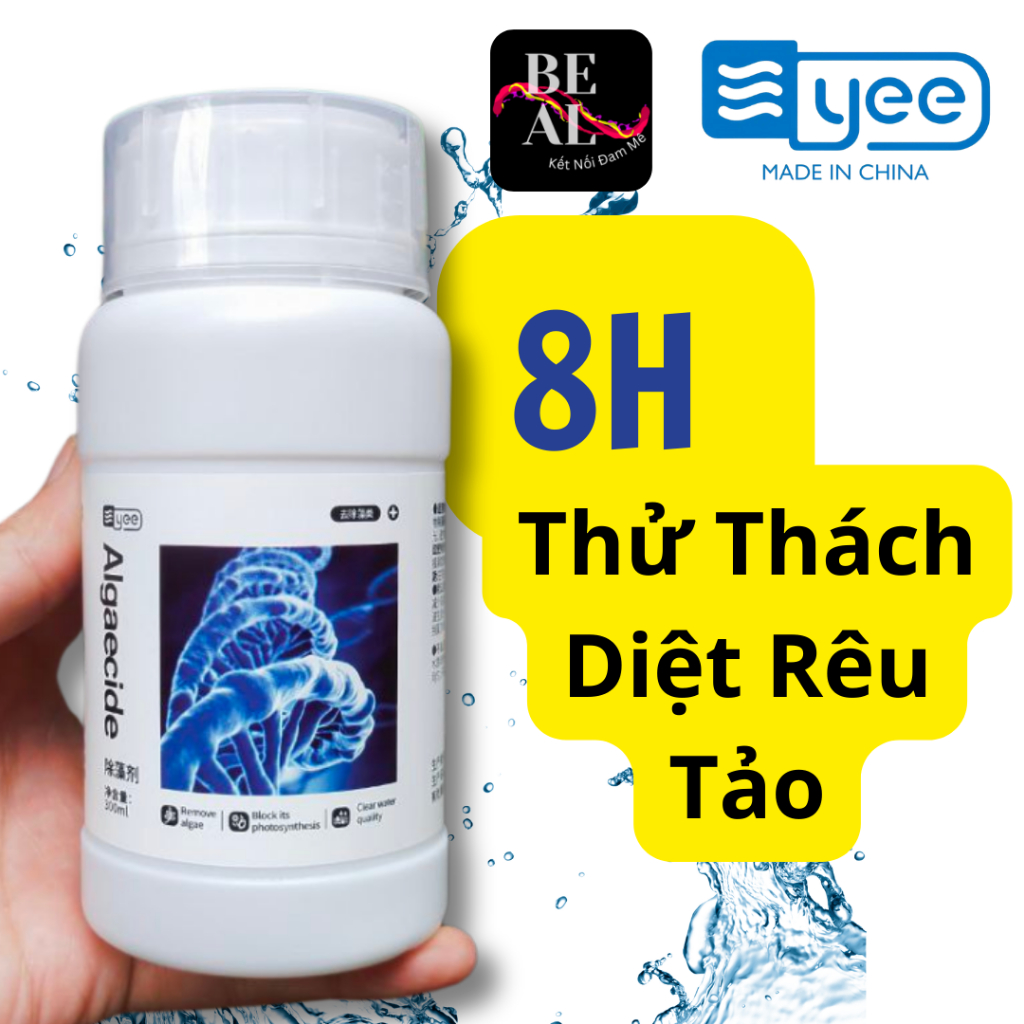 Tẩy rông rêu tảo hại Algaecide - Yee dễ dàng sử dụng không gây hại cho ...