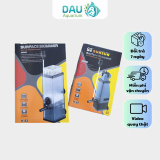 LỌC VÁNG SUNSUN JY03, JY02, YF01, EY03 - XỬ LÝ CẶN BẨN VÁNG DẦU BỀ MẶT CHO BỂ CÁ CẢNH THỦY SINH