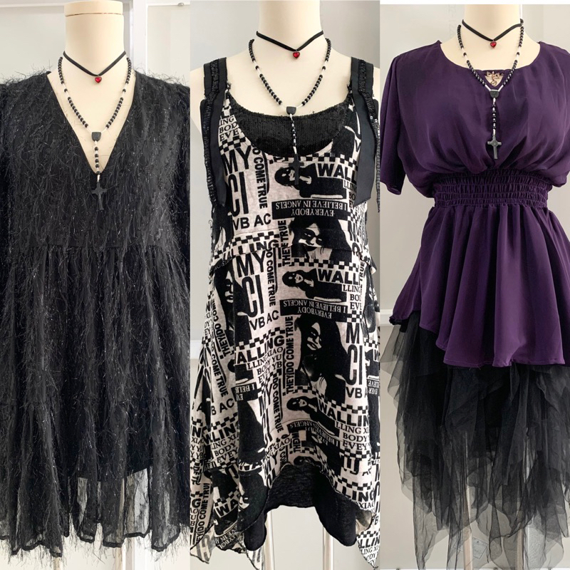 thrift / 2hand tổng hợp style gothic goths punk y2k whimsy dark Lolita ...