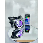 Bi Cầu Vision Độ Sẵn Choá Chính Hãng Bi E11+ Và M10 Mắt Quỷ Đổi Màu+Vòng 3D Trắng Lắp Đặt Dễ Dàng Bảo Hành 24 Tháng — ảnh 4