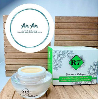 Kem R7(Xanh Lá) Dưỡng Trắng Da, chống nắng, cân bằng da ngừa dị ứng 12gr/ 25gr