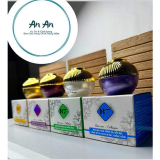 Kem R7(Xanh Lá) Dưỡng Trắng Da, chống nắng, cân bằng da ngừa dị ứng 12gr/ 25gr