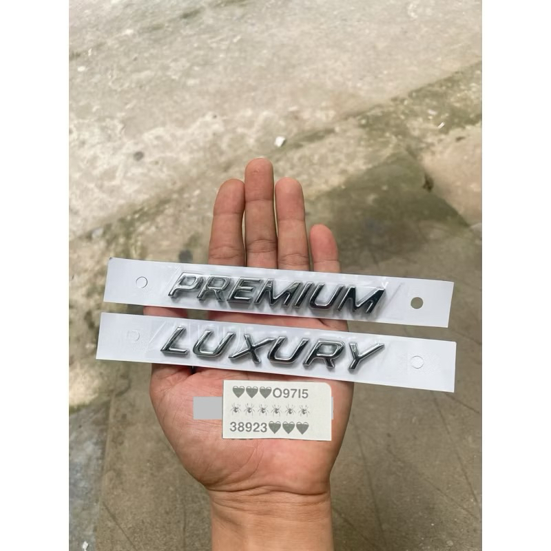 CHỮ LUXURY PREMIUM DÁN ĐUÔI XE MAZDA KIA CAO CẤP GIÁ RẺ | Shopee Việt Nam