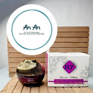 Kem R7(Tím) Dưỡng trắng da - tái tạo - giữ ẩm - chống đỏ da - ngừa dị ứng - chống nắng 12g/ 25g