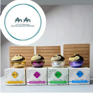 Kem R7(Tím) Dưỡng trắng da - tái tạo - giữ ẩm - chống đỏ da - ngừa dị ứng - chống nắng 12g/ 25g