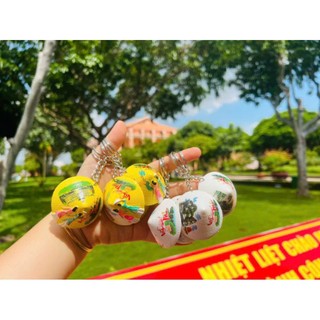 6 Móc khóa nón lá 5cm - 2 vị trí