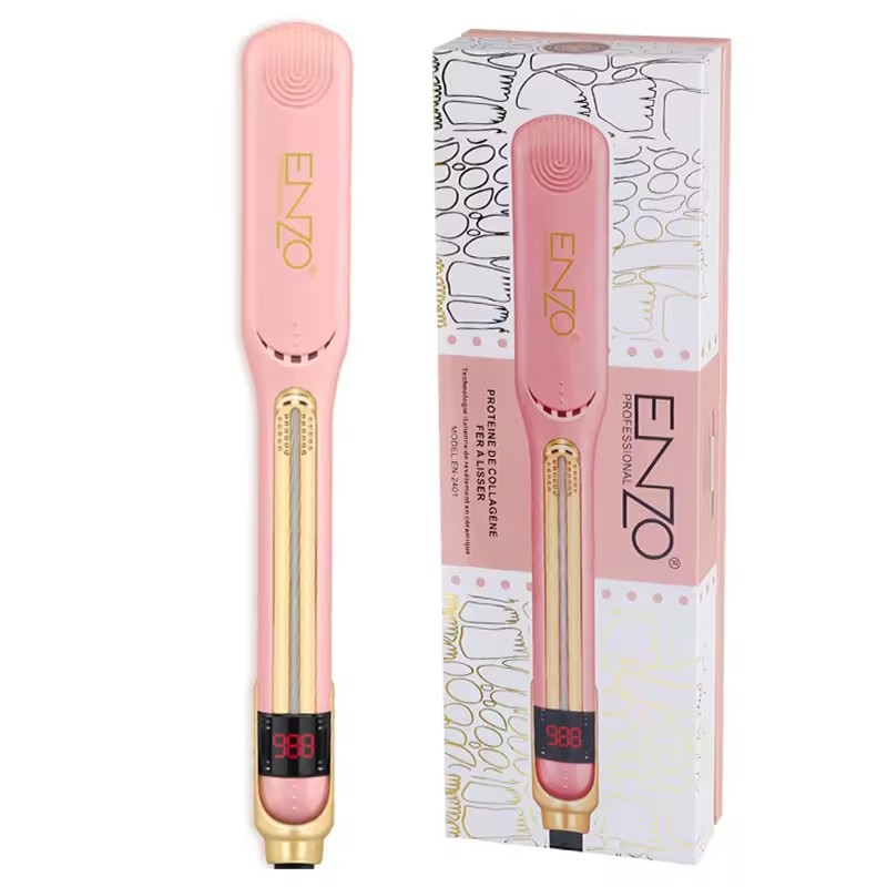 Ảnh Máy ép tóc ENZO 2401 tạo kiểu tóc đa năng ,uốn duỗi làm xoăn tóc nhanh chóng bảo hành 5 năm 2