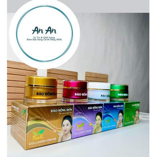 Kem Đào Hồng Đơn Mụn - Sạm Thâm - Liền Sẹo - Chống Dị Ứng - Trắng Da - Chống Nắng ( Xanh Lá ) 12g/ 18g/ 30g