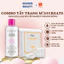 Bộ đôi tẩy trang gồm nước tẩy trang maycreate 300ml và 1 bich bông tẩy trang mèo fm 222 miếng
